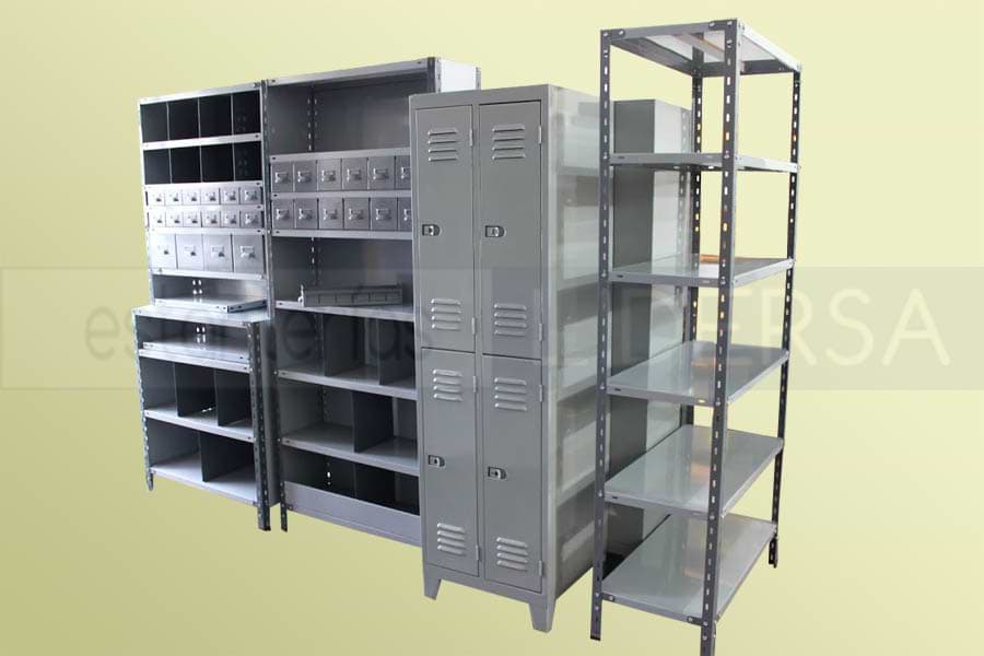 La estantería metálica es un sistema de almacenamiento modular